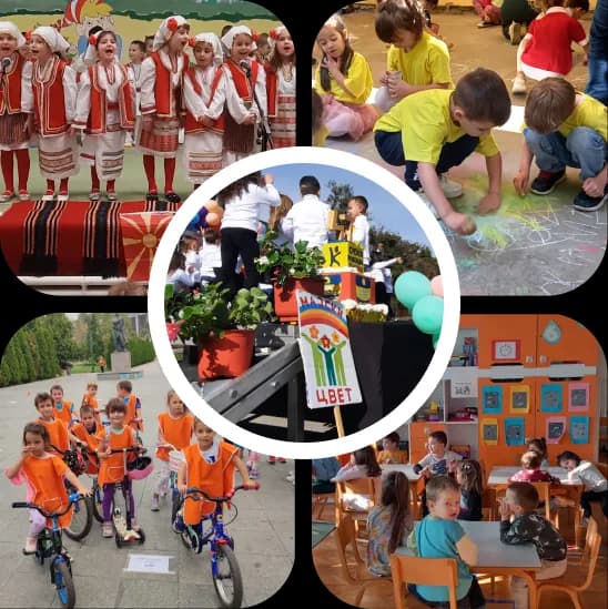 iamges of kids from the previous years in the kindergarten